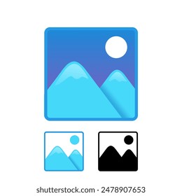 Design Gallery image thumbnail symbol icon vector multimedia icon picture icon