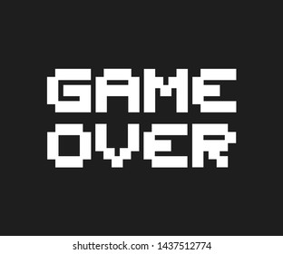 Design Of Game Over Message