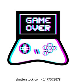 design of game over message