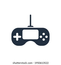 The design of the gamepad sport glyph icon vector illustration, this vector is suitable for icons, logos, illustrations, stickers, books, covers, etc.