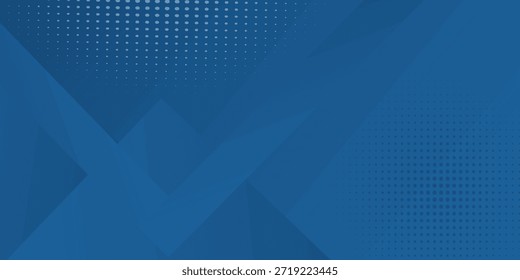 Gestalten Sie einen geometrischen Hintergrund. Dynamische blaue Formen Zusammensetzung mit orangefarbenen Linien. Abstrakter Hintergrund moderne Hipster futuristische Grafik. Kunst