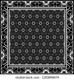Design of a Geometric Pattern. vector. Repeating sample figure and line. For fashion interiors design, wallpaper, textile industry.