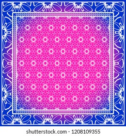 Design of a Geometric Pattern. vector. Repeating sample figure and line. For fashion interiors design, wallpaper, textile industry.