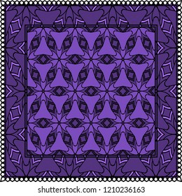Design of a Geometric Pattern. vector. Repeating sample figure and line. For fashion interiors design, wallpaper, textile industry.