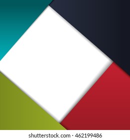 design geometric shapes 3d background icon vector illustration