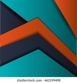 design geometric shapes 3d background icon vector illustration