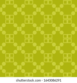 Design with geometric shapes. Ethnic boho ornament. Seamless pattern. Tribal motif. Vector illustration for web design or print.