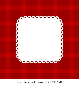 Design geometric style background with place for text. Vector template for cards, invitations or title page