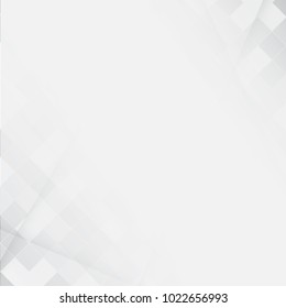 Design geometric texture white & grey background. vector abstract EPS10. use for template layout.