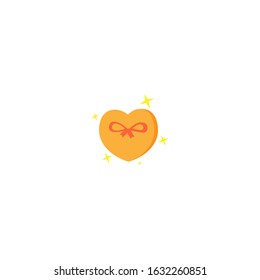 Design a gift icon template on Valentine's Day