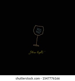 design glass light vector background