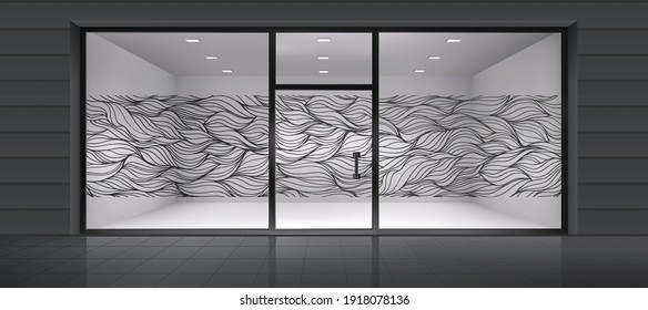 Design for glass and wall graphics. Glass graphics design for Office, Train station, Supermarket, Store, Shop, Mall, Boutique, Home glass partition.