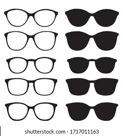 Design of glasses and sunglasses icon
Collection 3