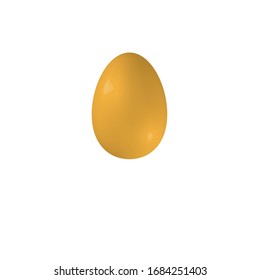 IT IS DESIGN OF A GOLDEN EGG(VECTOR).