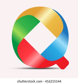 Design of a Gradient colorful Logo.