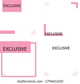 design graphic banner preset vector