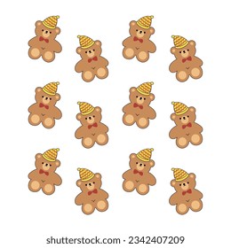 Design-Grafik-Bär-Vektorgrafik
