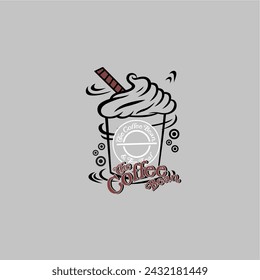 Diseño gráfico EL VECTOR DE GRANO DE CAFÉ