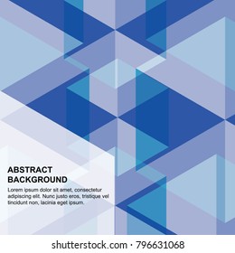 Design Graphic Concept box square cyan and blue arrange Sort abstract pattern background,EPS10