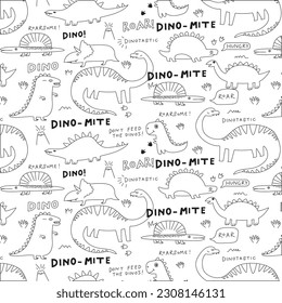 design graphic dinosaurus full baground  vector art