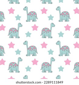 design graphic dinosaurus star vector full color
