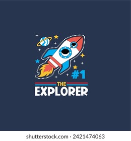 design graphic explorer vector art