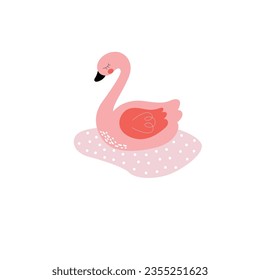design graphic flamingo one vector