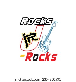 design graphic LOGO ROCK VECTOR ART