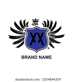 design graphic LOGO XX VECTOR