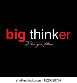 design graphic motivation big thinking