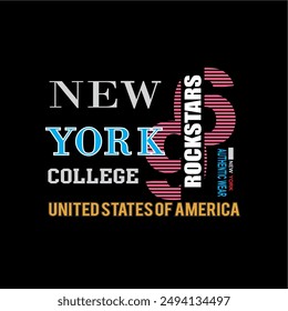 logo de diseño gráfico de Vector de nueva york