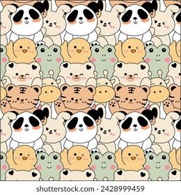 Design Grafik Panda und Freunde Vektor-Kunst
