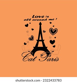 design graphic paris is the best tourist destination city in french city let's go to paris