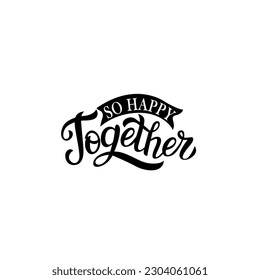 design graphic quote together vector
