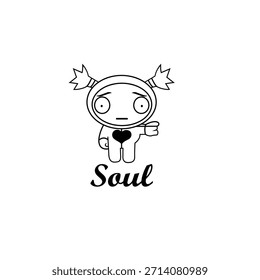 design graphic soul mate vector