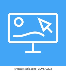 Design, graphic, studio icon vector image.Can also be used for art and designing. Suitable for mobile apps, web apps and print media.