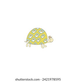 design graphic turtle vector art