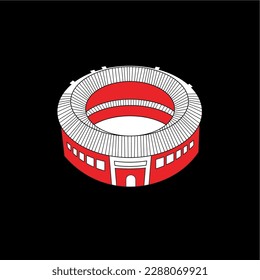 diseño gráfico vector abstark edificio negro y blanco