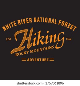 Design graphic vector adventure for t-shirt