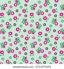 design graphic vector full baground flowers 