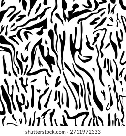 design graphic vector full baground motif zebra