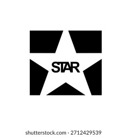 design graphic vector  logo star