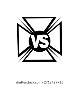 Design Grafik Vektor Logo versus