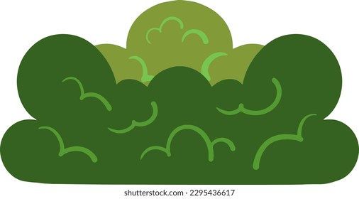 Design green clump of grass