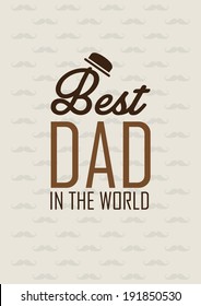 design greeting card for Father's day