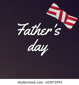 Design greeting card for Father's day. Fathers Day, Best Dad