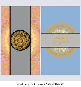 Design greeting card for traditional wedding events and other users. Vector illustration.
