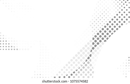 Design Grey Abstract Background. geometric halftone style concept. have Empty for text with your.or template poster, banner. vector EPS10. - Shutterstock ID 1075574582