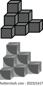 Diseño de pilas de cajas grises