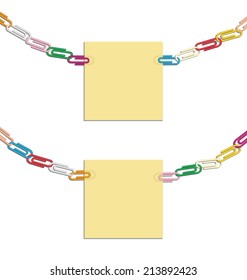 design of a group of clips and a collar forming posit